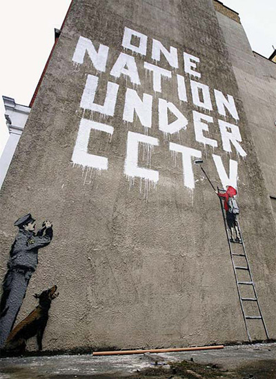 Banksy - One Nation Under CCTV