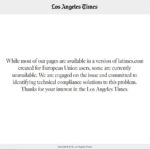 LA Times GDPR