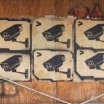 Join the Surveillance – stencil art on La Brea Ave (Los Angeles)