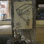 Join the Surveillance - stencil art on La Brea Ave (Los Angeles)