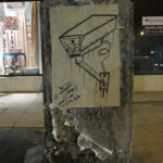 Join the Surveillance - stencil art on La Brea Ave (Los Angeles)