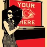 Shepard Fairey - Billboard Eye