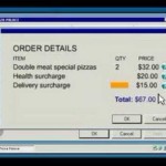 ordering pizza